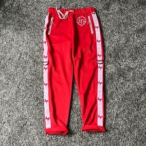 LF red sweatpants